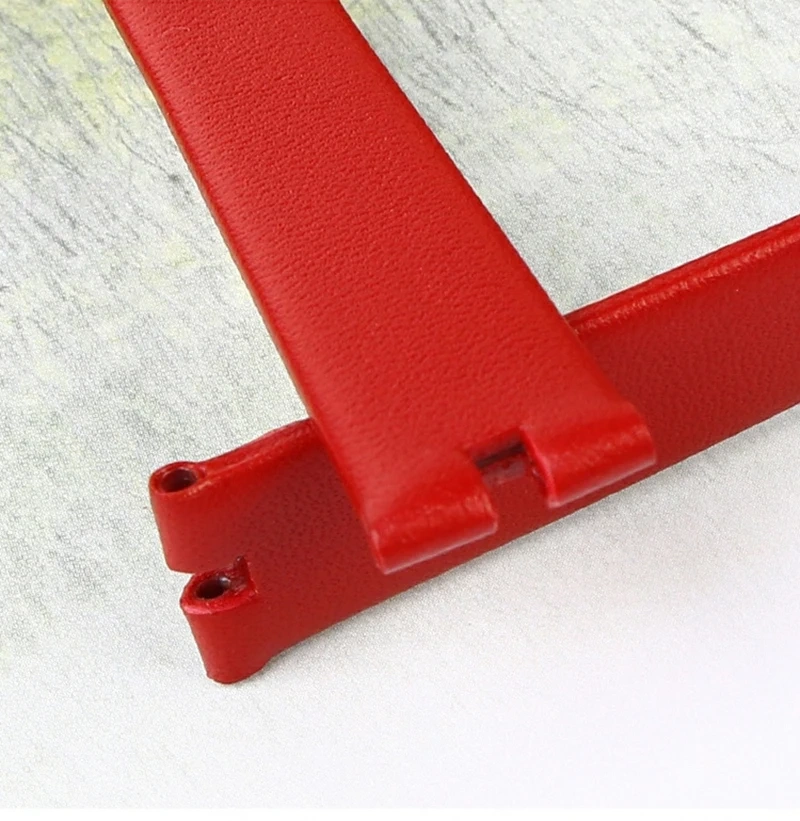 For MK MICHAEL KORS All-Star Strap 2833 2832 3669 High quality waterproof Notched Leather Watchband 14×12mm Women's Bracelet