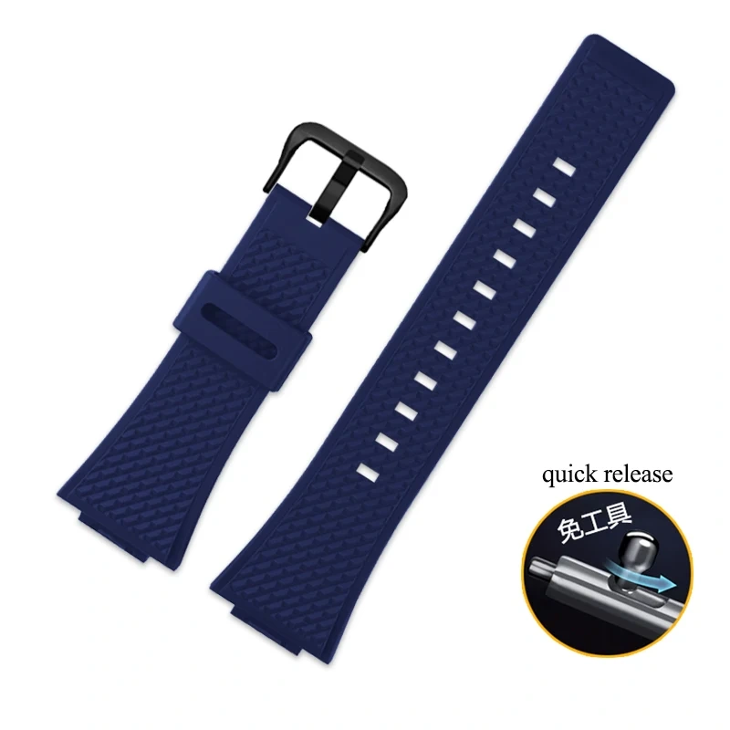 Silicone Watchband 16mm For Casio GM110 GM-110 Watch Strap G-SHOCK GM-110GB Waterproof Soft Resin Rubber Bracelet Men Wristbands