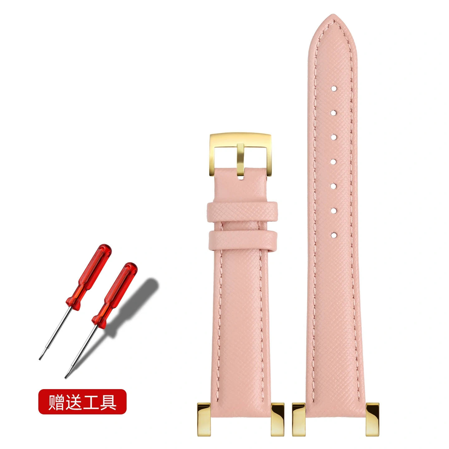 Replacement 16mm Genuine Leather Watch Strap for COACH Madison 14502399 14502340 Women, Calfskin Band Accessory