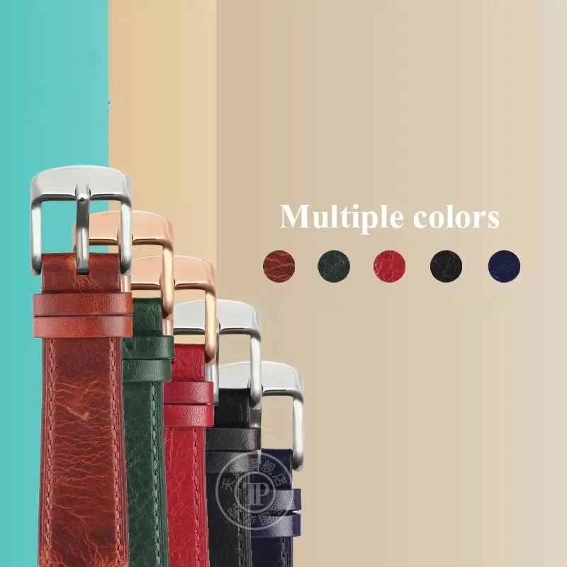 1200 Cow leather Strap 18mm For Casio AE-1200WH/1300/1000/A159W-N1 A158W/A168/f91w/ AQ-230 LA-680 Cowhide Watchband Men Bracelet
