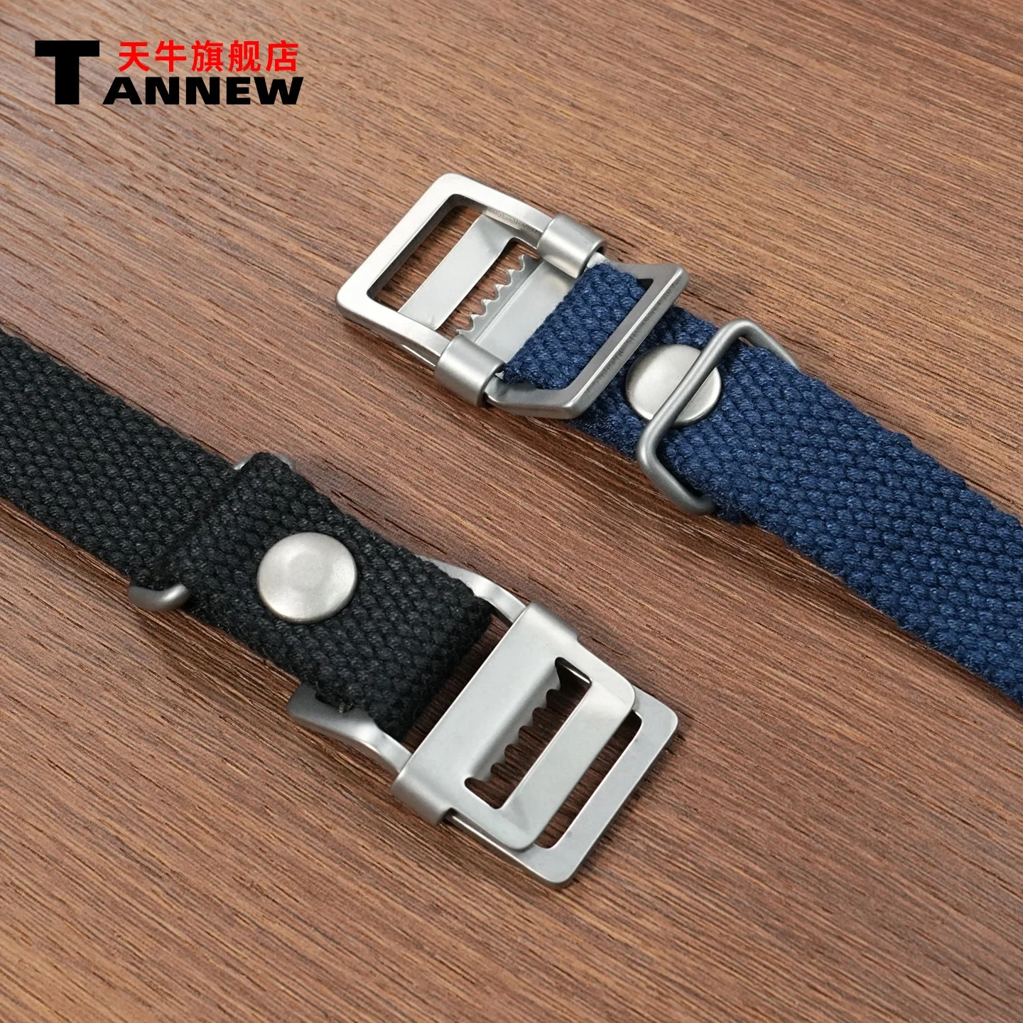 19mm One-Piece Nylon Canvas watch Strap For Casio Forester FT500WC FT-500WC Breathable Sweatproof Sport Watch Band for Men