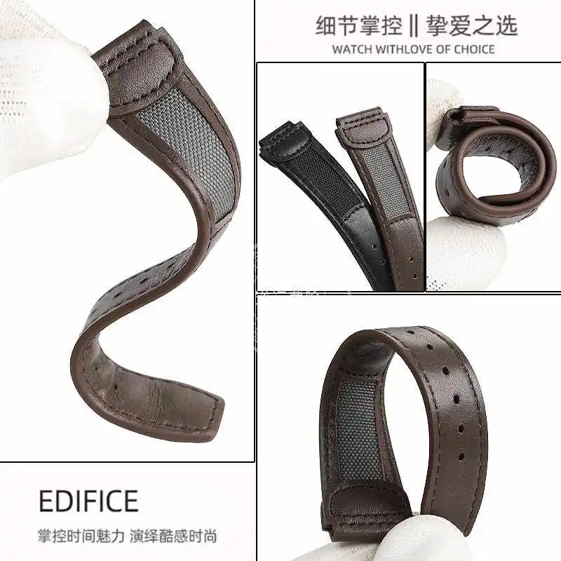 For Casio Small Square Retro Cow Leather Watch Strap DW5600 5000 M5610 GBX100 GA110 100 Men‘s Cowhide Watch band 16mm Bracelet