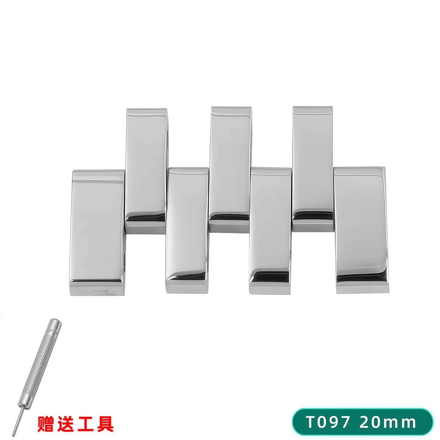 Watch Link Extra Extension For Tissot 1853 Stainless Steel Replacement Bracelet Links Fit T41 T045 T055 T063 T065 T085 T086 T094