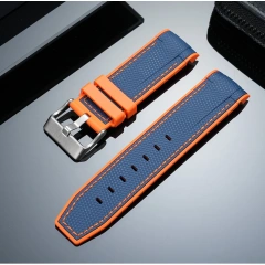 blue orange-silver