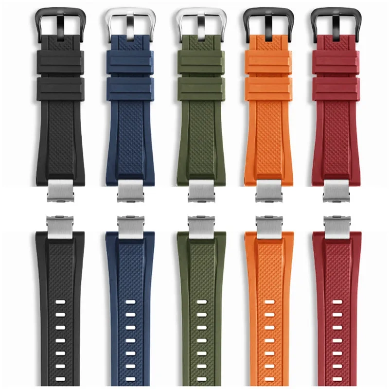 High Quality Modified Rubber Watchband For Casio G-SHOCK GST-B400 GST-B400BD/AD Sports Bracelet Silicone Waterproof Watch Strap