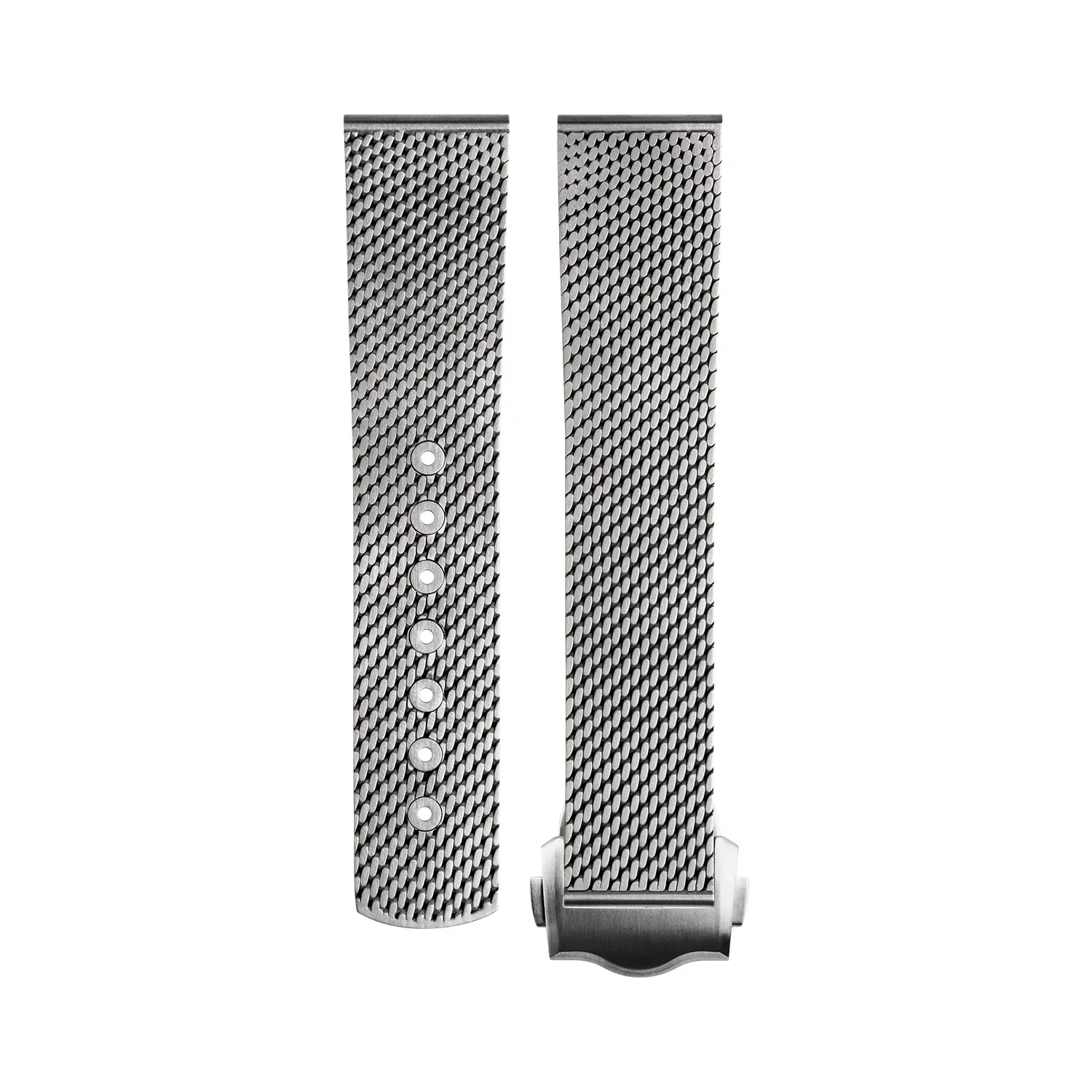 20mm Titanium Milanese Bracelet for Omega Seamaster Diver 300M | Stainless Steel Buckle Waterproof Luxury Dive Band Hot Sale