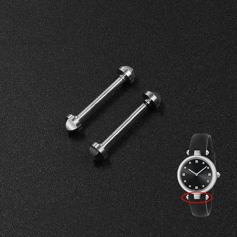 For Gucci Notched Watchband Connecting Rod GC YA141404 Screw-rod Refined Steel Waterproof Watch Rod Fitting lead screw 12mm 14MM
