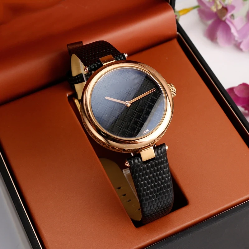 For Gucci YA141.4 YA141505 G-C Watch Strap Women High-quality Waterproof Genuine Leather Watch band Notch 12*5MM 14*5MM Bracelet