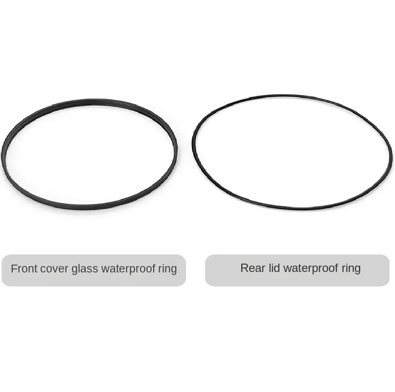For Casio GA2100 GA-2100 GM2100 Front Cover Rear Cover Silicone Waterproof Ring 32.5mm Men Waterproof Ring Black Sealing Ring
