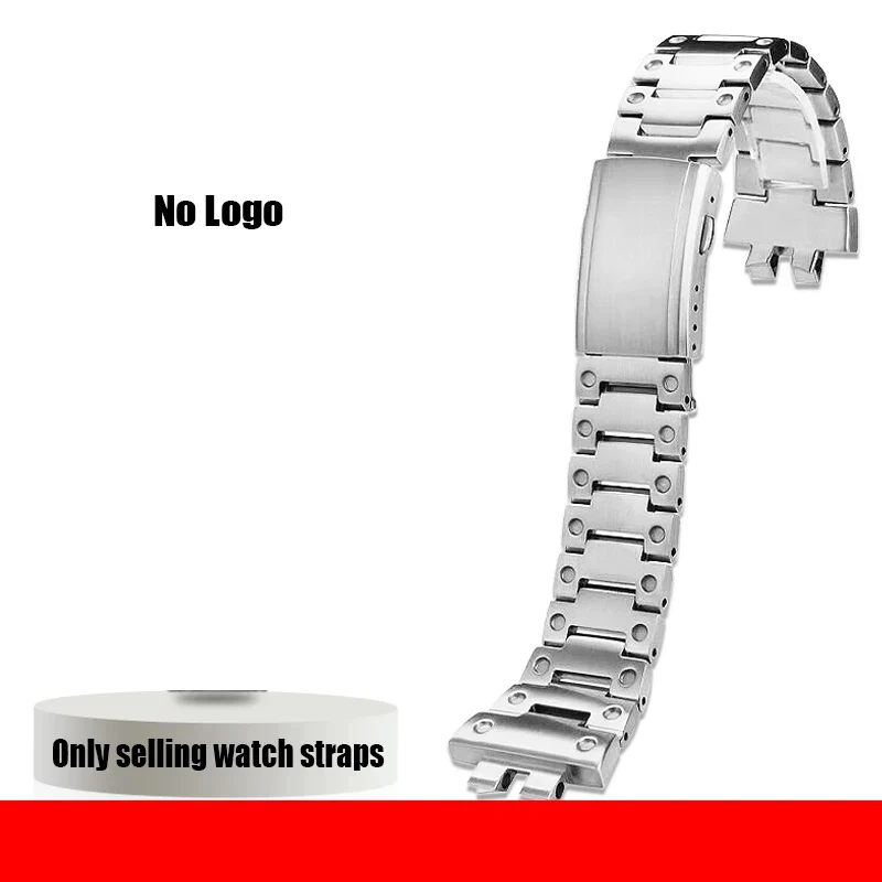 For Casio G-SHOCK Small Block GMW-B5000 Modified 316L Solid Stainless Steel Case Watch Band Accessories for Men Strap Watch Set