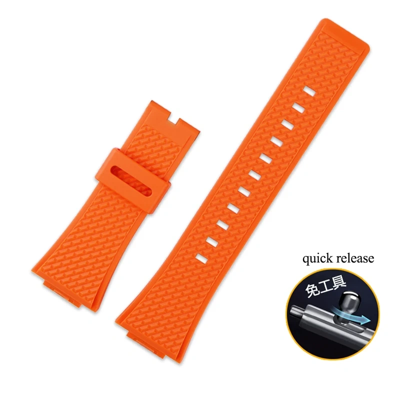 Silicone Watchband 16mm For Casio GM110 GM-110 Watch Strap G-SHOCK GM-110GB Waterproof Soft Resin Rubber Bracelet Men Wristbands