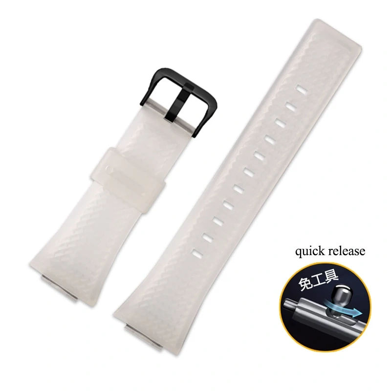 Silicone Watchband 16mm For Casio GM110 GM-110 Watch Strap G-SHOCK GM-110GB Waterproof Soft Resin Rubber Bracelet Men Wristbands