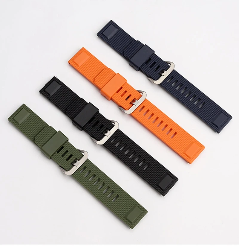 For Casio PRW-60/30/50/70YT PRW-6900Y/6800 PRW-3400 Luminox Citizen Sport Resin Silicone Watchband Quick Release WatchStrap 23MM