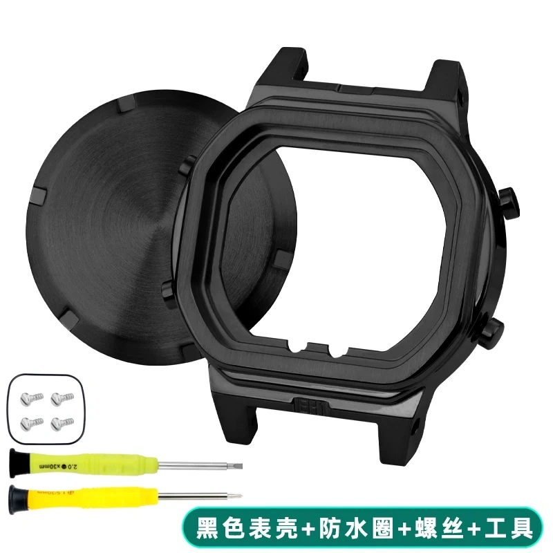For Casio G-Shock GW-B5600 modified watch stainless steel inner shell gold mod case parts Men inner shell button waterproof ring