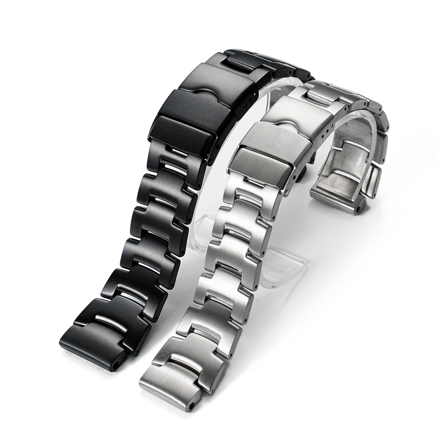 Replacement Titanium Band Strap for Men Compatible with Casio PRO TREK PRG-260 PRG-270 PRG-550 PRW-3500 Mountaineering Watch