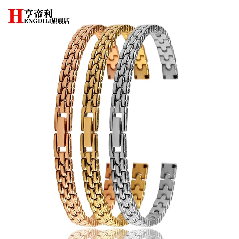 Ladies Stainless Steel Buckle Mesh Belt Watch Strap Ultra-thin Steel Bracelets 6mm 8mm 10mm 12mm 14mm 16mm Small Size Watchband