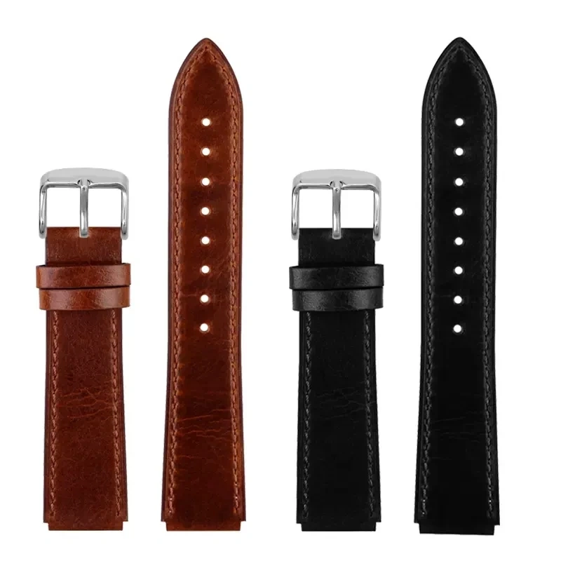 1200 Cow leather Strap 18mm For Casio AE-1200WH/1300/1000/A159W-N1 A158W/A168/f91w/ AQ-230 LA-680 Cowhide Watchband Men Bracelet