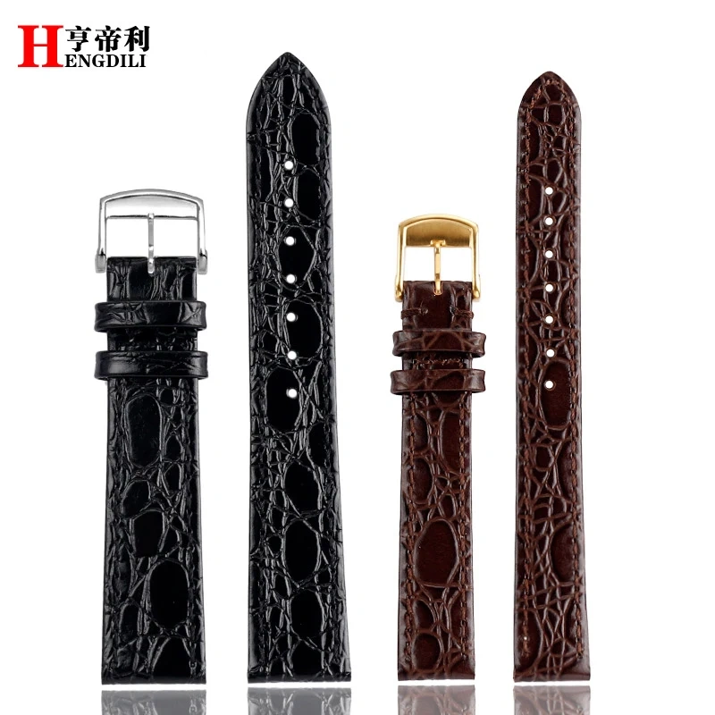 High quality Wristband 13mm 18mm 20mm Watchbands For Longines Magnificent Garland L4 L2 Genuine Leather Strap Man Women Bracelet
