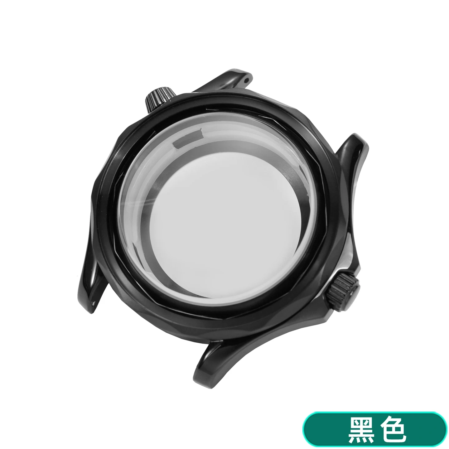 For Omega Seamaster Mod Stainless Steel Watch Case Replacement Case Fit NH35 NH36 Automatic Movement Diver Watch Case 41mm dial