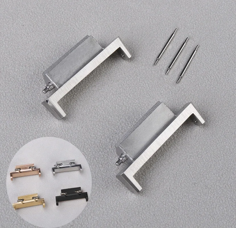 22mm Band Stainless Steel Adapter For Casio G-Shock GA2100 GA-2110 Men and women Rose gold Watch Refit Connector Accessories