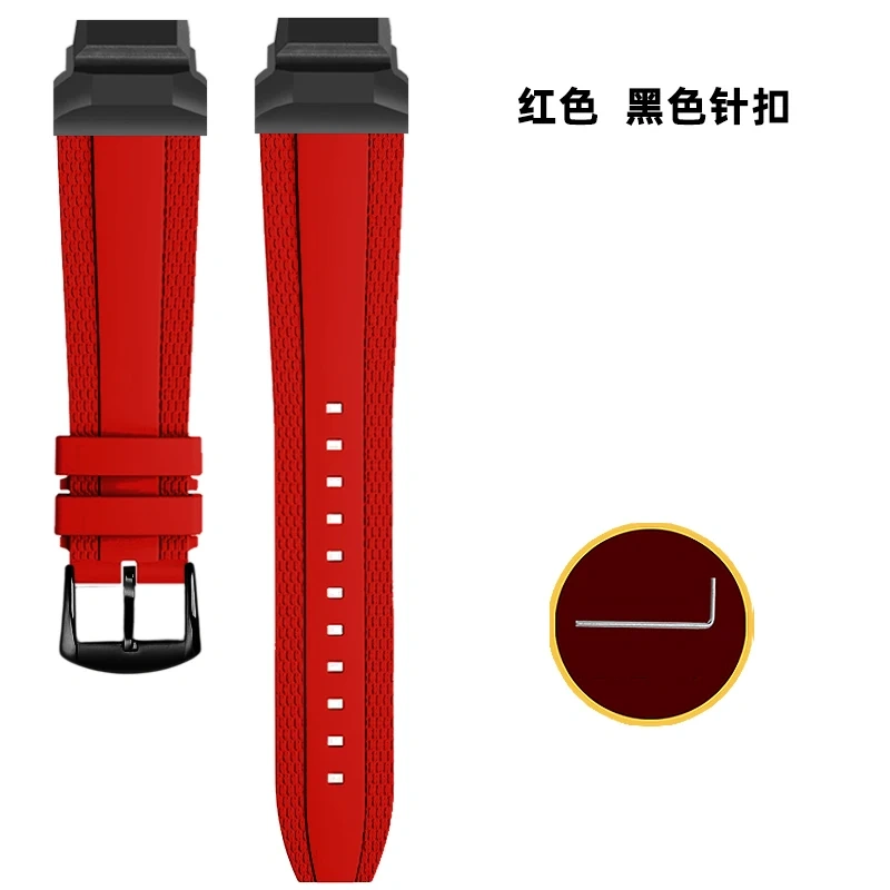 For G-SHOCK Casio Smartwatch 3475 GBD-H1000 Modified Sports Viton Watch Strap Accessories Waterproof Rubber Bracelet Wristband