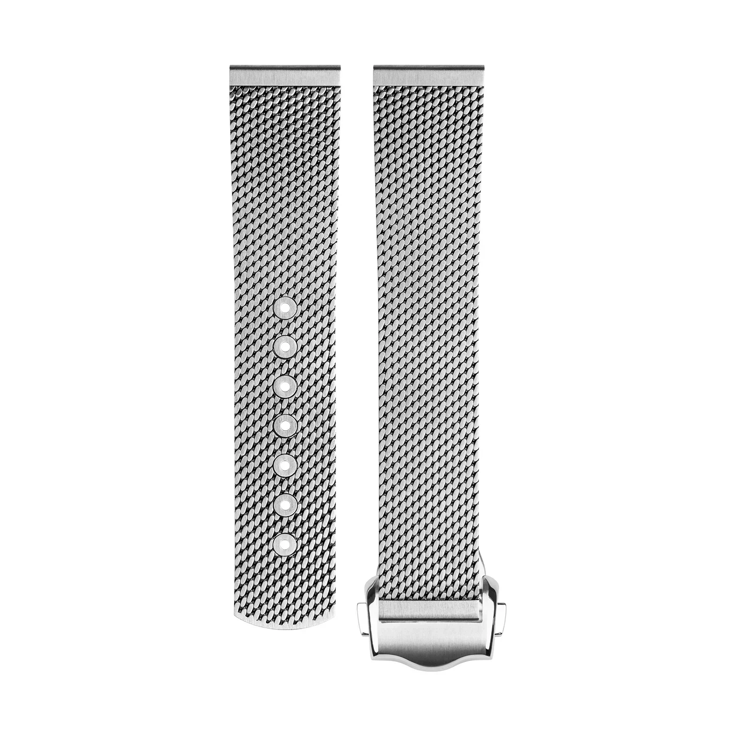 20mm Titanium Milanese Bracelet for Omega Seamaster Diver 300M | Stainless Steel Buckle Waterproof Luxury Dive Band Hot Sale