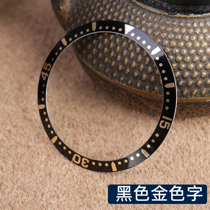 For Longines Concas Diving Bezel Inlay Ring Graduation ringCeramic39 41mm Black Blue White Aluminum Ring Mouth Watch Accessories