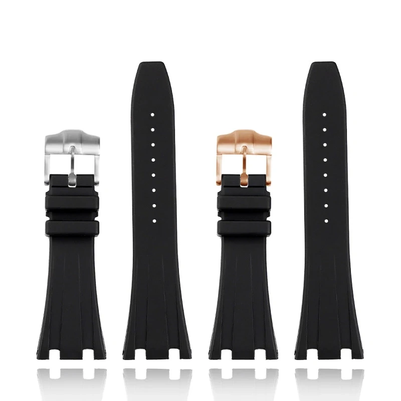 For Audemars Piguet AP Royal Oak Offshore AP15710 15703 15400 26470 Silicone Rubber Watch Strap Men's Watchband 28MM Bracelet