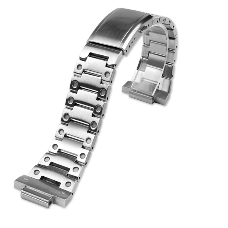 Watchband For Casio G-SHOCK GA-2100 GM2100 GA2100 watch change the solid stainless steel metal strap black silver gold bracelet
