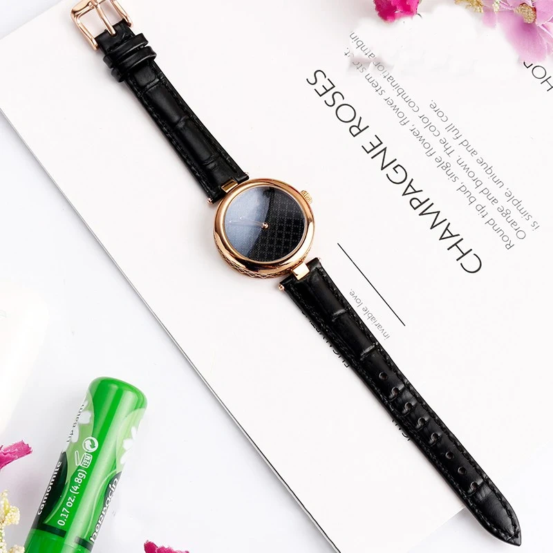 For Gucci YA1414 YA1415 GC Bracelet Notched High-quality Leather Watchband For Women's 12*5MM 14*5MM Waterproof Soft Watch Strap