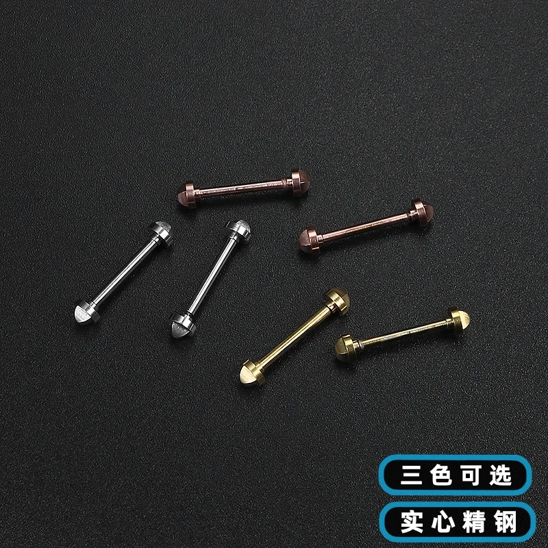 For Gucci Notched Watchband Connecting Rod GC YA141404 Screw-rod Refined Steel Waterproof Watch Rod Fitting lead screw 12mm 14MM