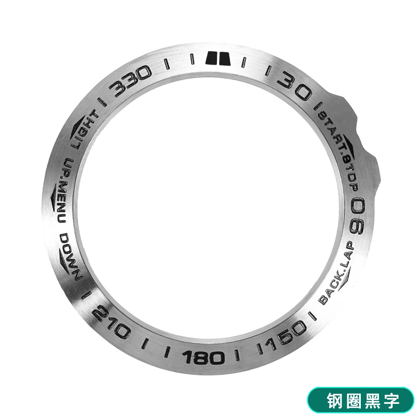 Compatible with Garmin Fenix 5 6 7 8 Replacement Bezel - Solid Stainless Steel Bezel Ring, Aftermarket Bezel Insert accessories