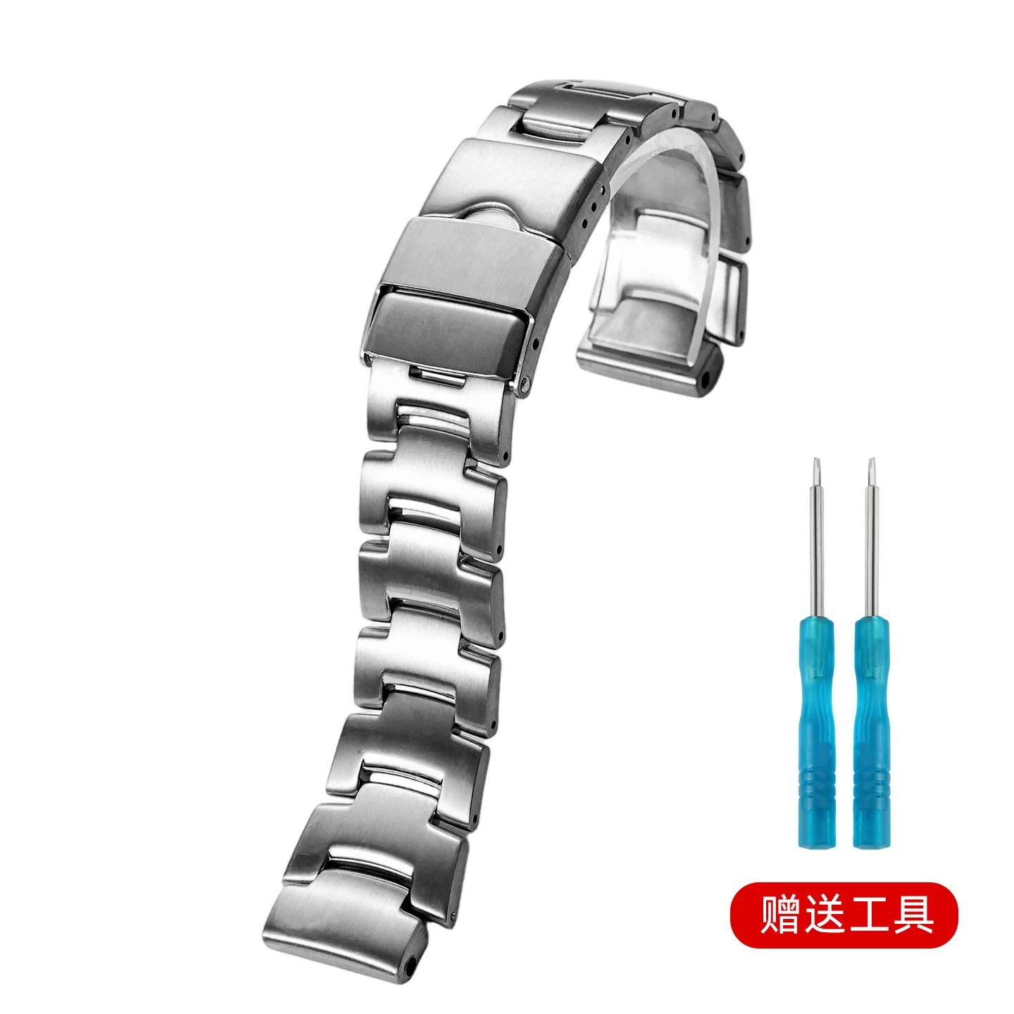 Replacement Titanium Band Strap for Men Compatible with Casio PRO TREK PRG-260 PRG-270 PRG-550 PRW-3500 Mountaineering Watch