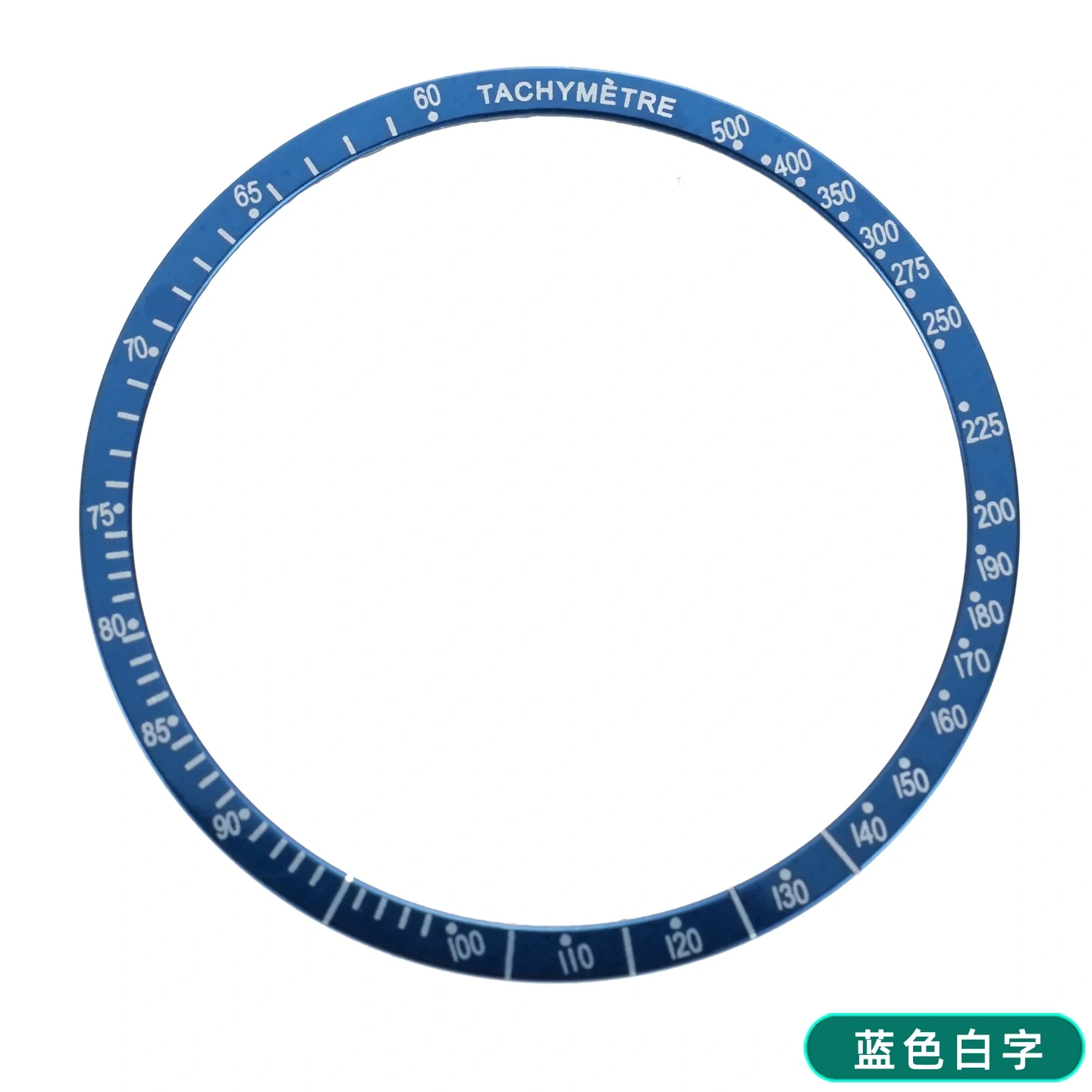 Aluminum Scale Ring Accessories 38.5*34mm For Omega Speedmaster Replacement Tachymeter Bezel for Speedmaster Watch