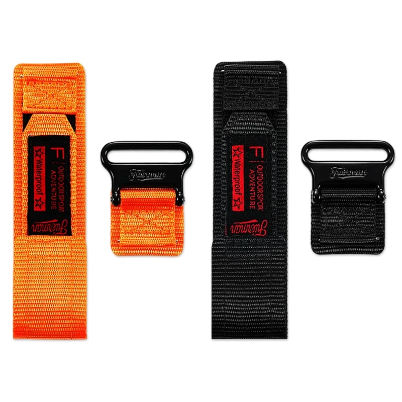 Hook and Loop Nylon Band Replacement for Casio 5405 FT-500WC FT-500WC-3B FT-500WC-5B FT-500WC-1B Vintage Forester Canvas Strap