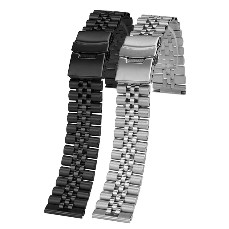 Stainless Steel Watch Strap For Seiko Jubilee SRPD63K1 SRPA21 SRP777 SKX007/009 Men Metal Watch band 18 20mm 21mm 22mm Bracelet