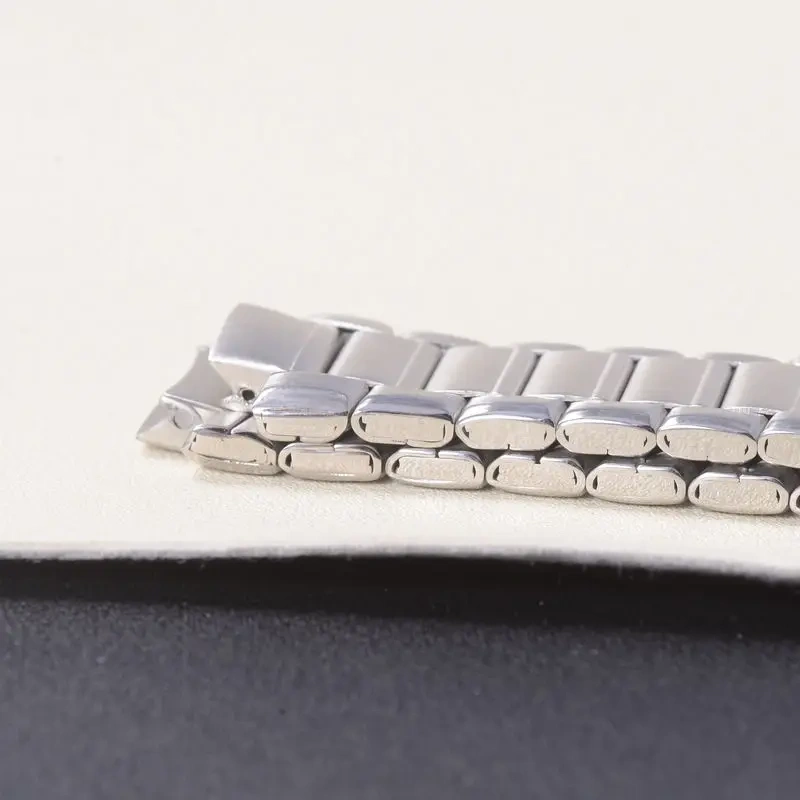 Replacement Watch Bracelet for Casio EF-316 EF-503 EFR-301 22mm Stainless Steel Band with 13mm Convex End Links Watch Strap