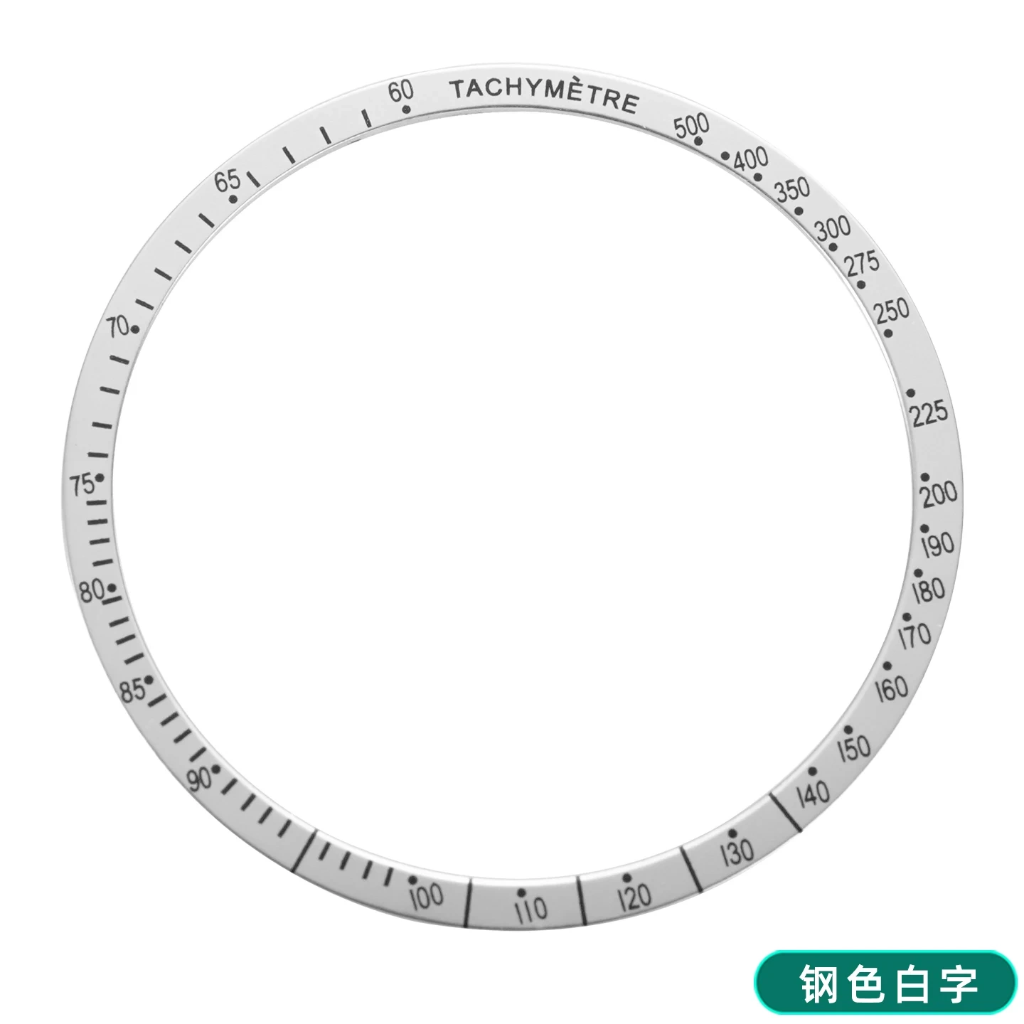 For Omega Speedmaster Aluminum Bezel Insert Replacement Tachymeter Bezel for Speedmaster Watch Aluminum Scale Ring Accessories