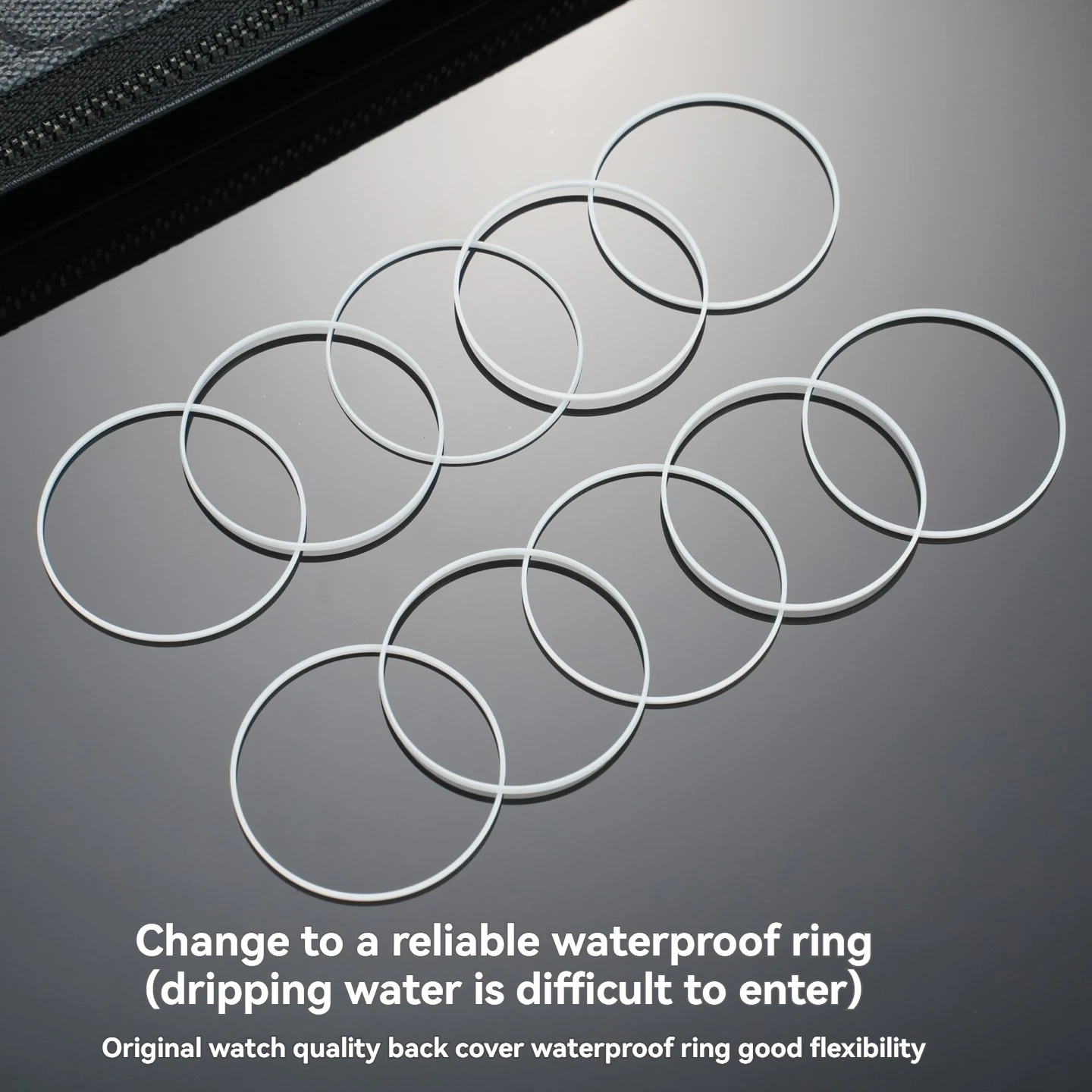 Back Case Gasket For Citizen Watch AT8020 JY8087 E610 Back Case Waterproof Gasket White Teflon O-Ring Seal Replacement Parts