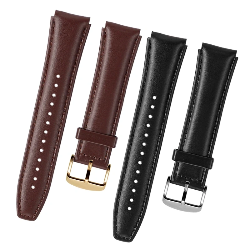 For Casio Vintage Leather Strap A158 A159 A169 F91W AE-1200  AE1300 SGW-300/400 AQ-150W Cowhide Watchband Men‘s Bracelet 18mm