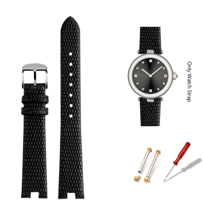 For Gucci YA141.4 YA141505 G-C Watch Strap Women High-quality Waterproof Genuine Leather Watch band Notch 12*5MM 14*5MM Bracelet