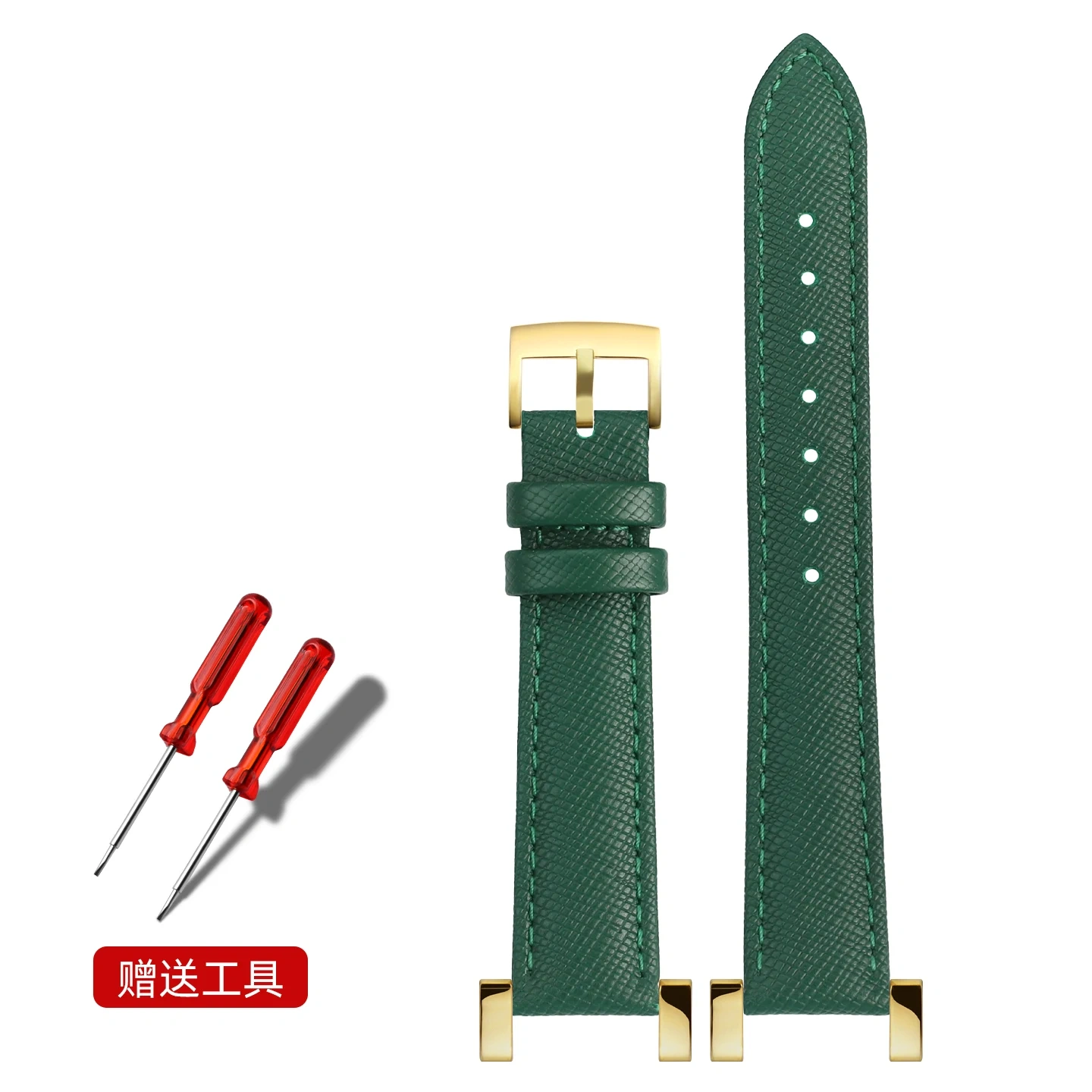 Replacement 16mm Genuine Leather Watch Strap for COACH Madison 14502399 14502340 Women, Calfskin Band Accessory