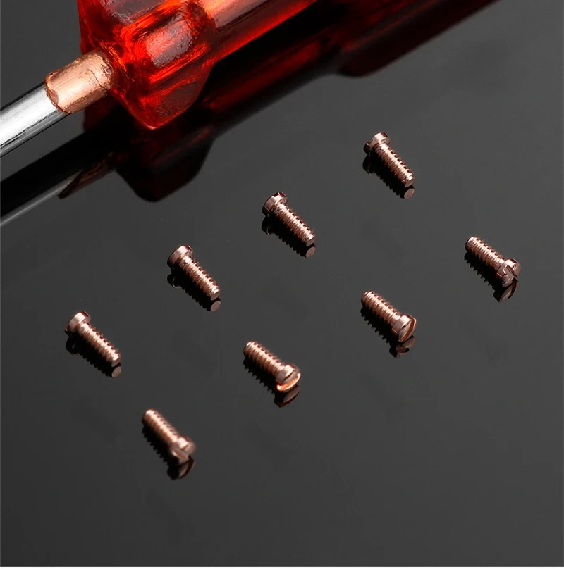 28 36mm For Cartier Blue Balloon Watch Stainless Steel Rear Cover Screw Bottom Cover Back Screw Straight Screw Watch Accessories