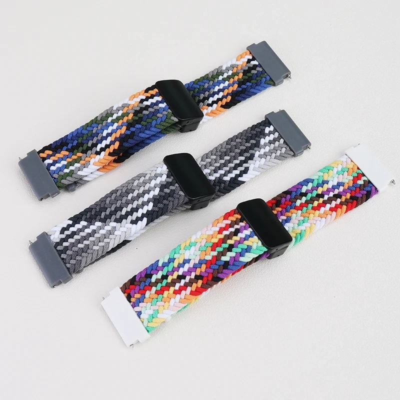 Braided Nylon Watch band For Casio G-SHOCK DW5600 5610 GBX-100 GBA-800 GMA-B800 GMD-B800 GBD GA-800 Magnetic Canvas Watch Strap