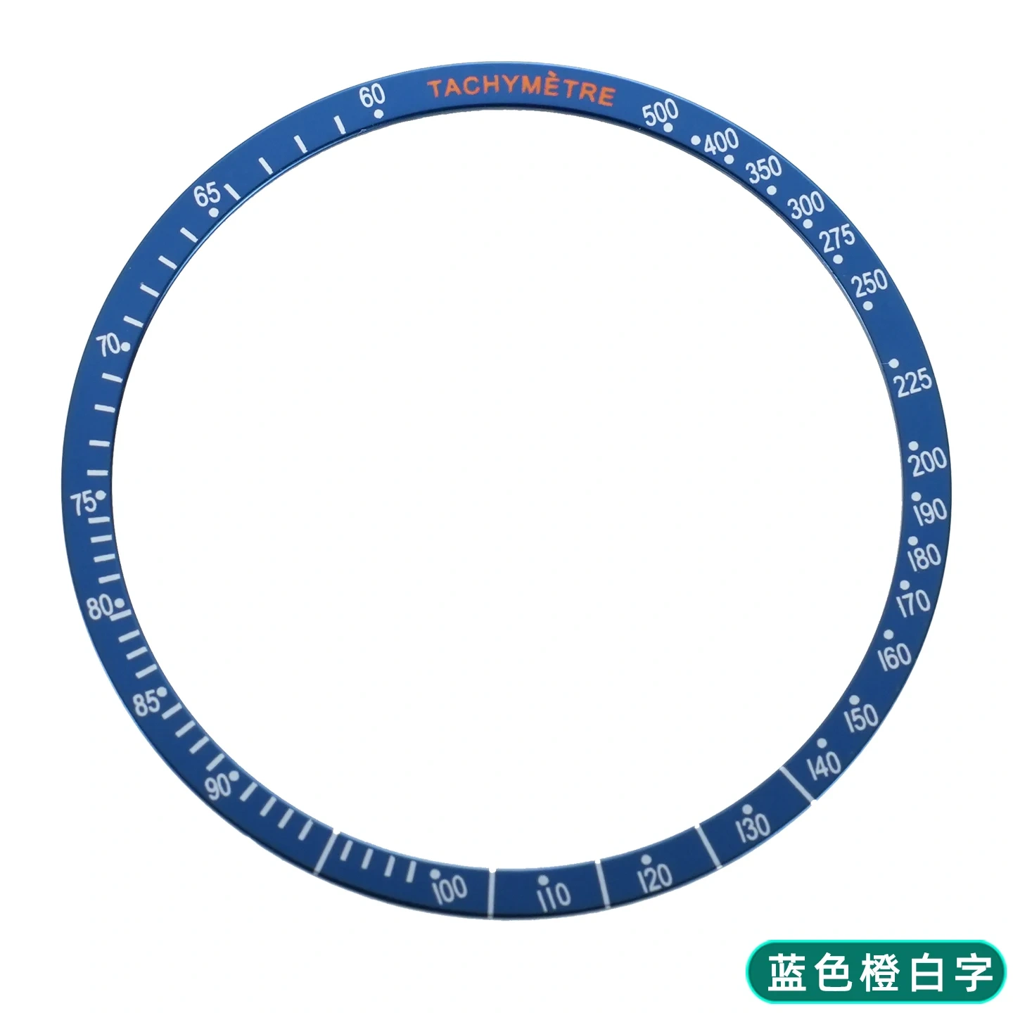Aluminum Scale Ring Accessories 38.5*34mm For Omega Speedmaster Replacement Tachymeter Bezel for Speedmaster Watch