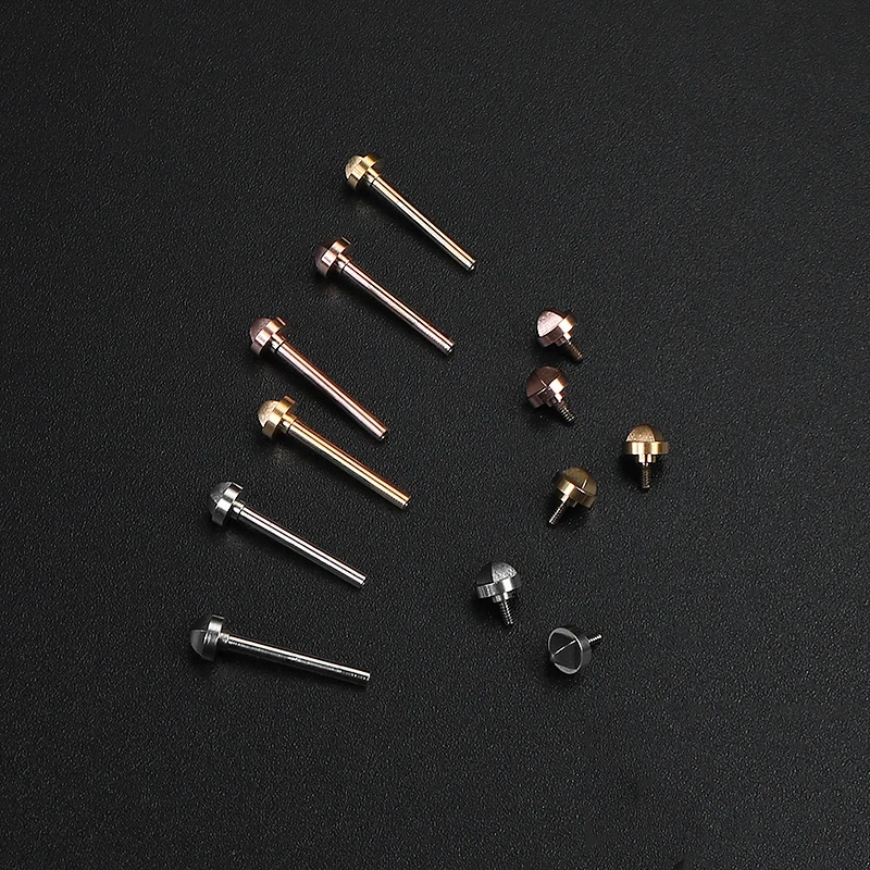 For Gucci Notched Watchband Connecting Rod GC YA141404 Screw-rod Refined Steel Waterproof Watch Rod Fitting lead screw 12mm 14MM