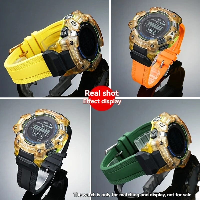 For G-SHOCK Casio Smartwatch 3475 GBD-H1000 Modified Sports Viton Watch Strap Accessories Waterproof Rubber Bracelet Wristband