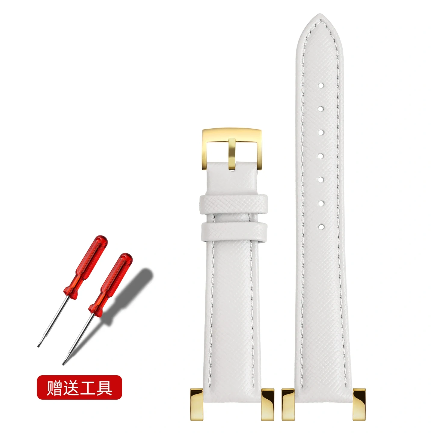 Replacement 16mm Genuine Leather Watch Strap for COACH Madison 14502399 14502340 Women, Calfskin Band Accessory