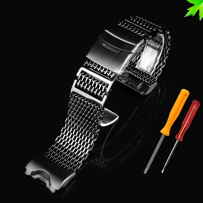 Stainless Steel Watch Band For G-SHOCK Casio Big Mud King Modified GWG-1000 GB/GG GWG/GSG100 Nylon Canvas Watch Strap bracelet