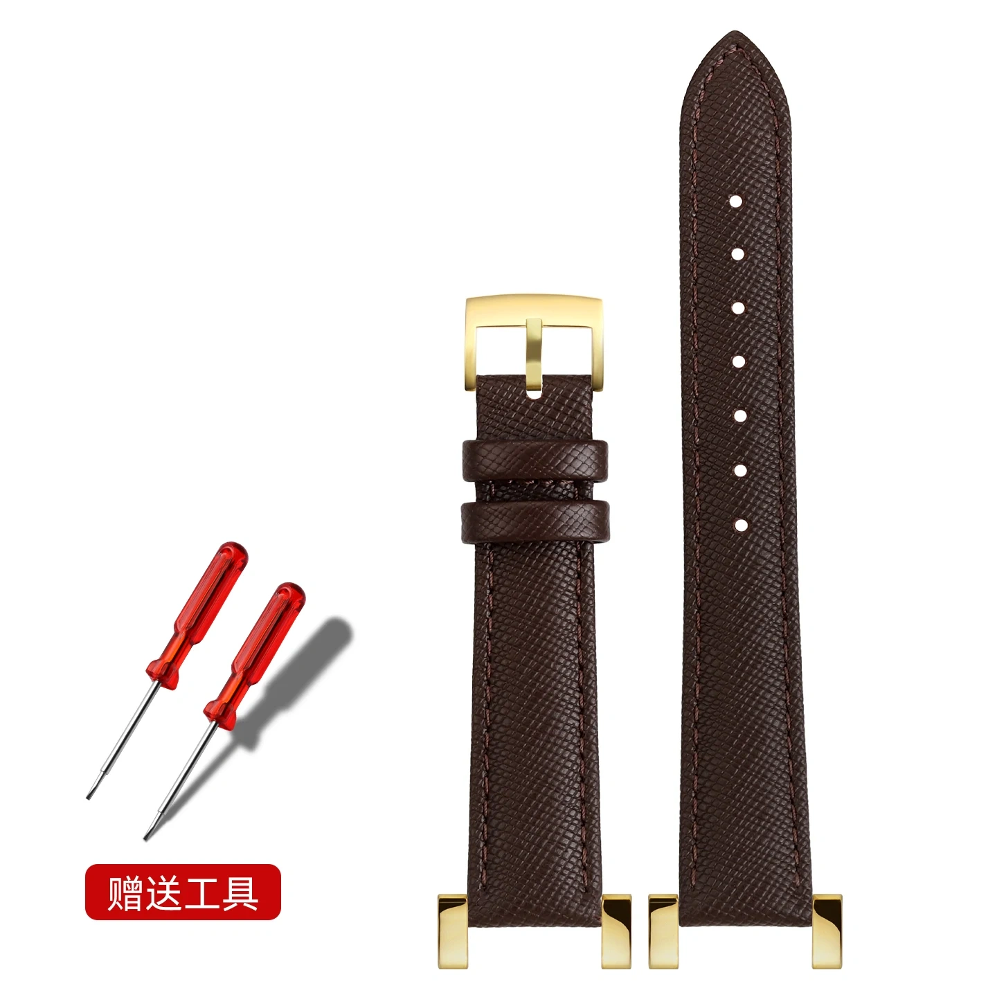 Replacement 16mm Genuine Leather Watch Strap for COACH Madison 14502399 14502340 Women, Calfskin Band Accessory